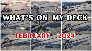 What's On My Deck - February 2024