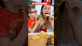 MAMA MAKAN LEMON #challenge #funny