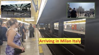 How to get from Malpensa airport Milan, Italy to our hotel at low cost!!