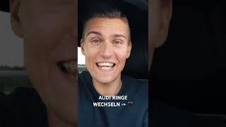 Audi Ringe Schwarz wechseln tauschen Tutorial #audi