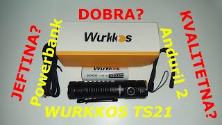 Svjetiljke - Wurkkos TS21 - dobra svjetiljka za solidnu cijenu