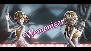 【MMDxFNAF】Womanizer【 Chica &Toy Chica】