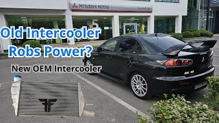 Replacing Old Worn Out Intercooler Increases Power? | Evo X | Data Logging