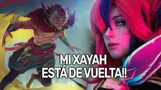 Un día Domingo, mi Xayah de vuelta!! 😄 ¿Se vienen las pentas?😱😂 Fideito Games 💥 Diviértete!!