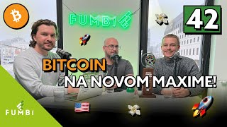 Fumbi #42: Bitcoin láme rekordy! 🚀