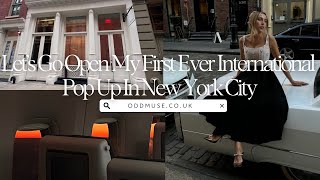 Who Let Us Open A Pop Up In NYC?? | Weekly Vlog