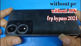 Oppo A59 5G frp bypass and ||pattern and password unlock|| 🔓 New trick 2024