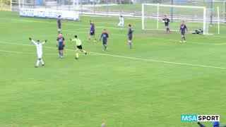 Matera CDS - Tricarico 1-0. La soddisfazione del DG Filippo Ragone al termine della partita.