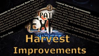 [Path of Exile] Harvest League Improvements