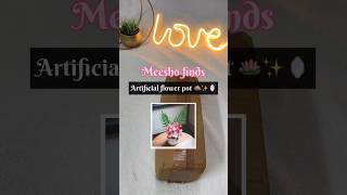 Meesho finds Artificial flower pot 🌺 #meeshofinds #fashion #artificial #flower #pot #fashionstyles