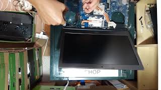 Dell Precision M4800 - disassembly replace - LCD screen motherboard keyboard palmrest bottom case.