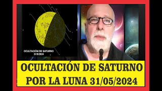 Ocultacion de Saturno!!!! No te la pierdas!!!