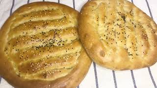 Uzbeki Bread Easy Recipe| دستور العمل آسان نان ازبکی|Легкий рецепт узбекского хлеба