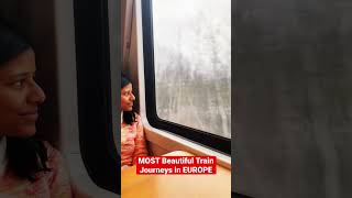 MOST Beautiful train journey 😍 #travel #ytshorts #shorts