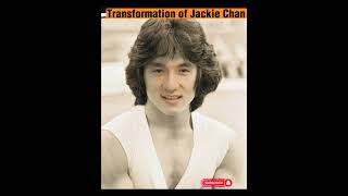 Transformation of Jackie Chan #ytshort #trendingshorts #jackiechan