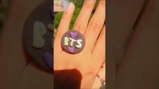 Diy BTS 💍ring💜ᗷTS⟭⟬💜#btsjeonjungkook #btsring #koreanjewellery #bts#army