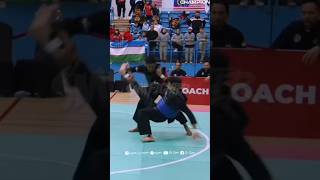 Pencak Silat Tanding | Kena Jatuhan L dong‼️🔥🔥 #pencaksilat #sports #silat #smifighter