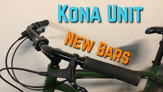 Kona Unit - Origin8 Transit Ergo Bars Install