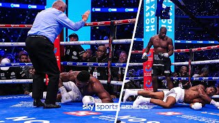 Daniel Dubois' BRUTAL knockout of Anthony Joshua from ALL ANGLES 📹