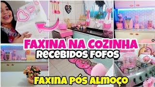 FAXINA NA COZINHA PÓS ALMOÇO RECEBIDOS FOFOS LINDOS FAXINA LIMPEZA ORGANIZAÇÃO COZINHA FOFA