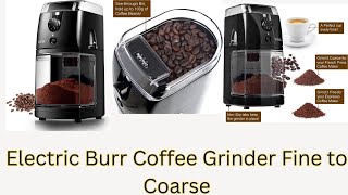 Secura Electric Burr Coffee Grinder Mill