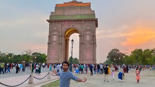 India Gate Pahuch gaye 🇮🇳