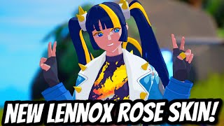 *NEW* LENNOX ROSE SKIN GAMEPLAY! - Fortnite Battle Royale