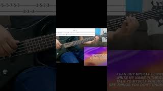 Miley Cyrus - Flowers bass cover