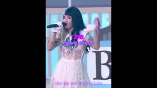 2016 and 2024 of melanie singing “Pity Party” #melaniemartinez #melaniemartinezfan #lilxcfam4ever