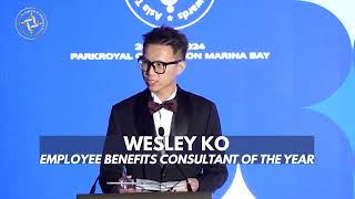 Employee Benefits Consultant of the Year - Wesley Ko, AIA Hong Kong