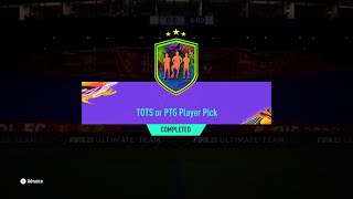 OPENING MY TOTS OR PTG PLAYER PICK!! - FIFA 21 Ultimate Team