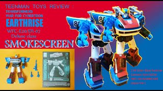 TRANSFORMERS WAR FOR CYBERTRON :  EARTHRISE Deluxe class SMOKESCREEN