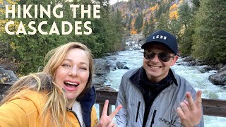 WASHINGTON STATE - CASCADE MOUNTAINS HIKE in LEAVENWORTH  #travelvlog