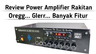 Review Power Amplifier Rakitan Murah Dan Bagus || Oregg Dan Glerrr