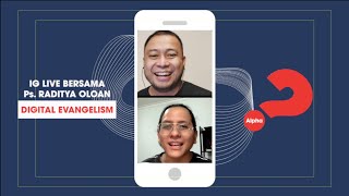 IG LIVE bersama Ps. Raditya Oloan || Digital Evangelism