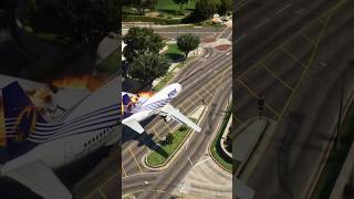 A320 Plane Emergency Landing on Road #gta