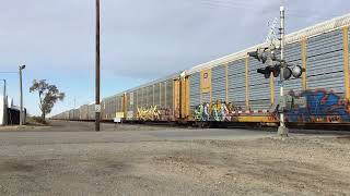 Pretty Rare 3 Locomotive Intermodal In The Morning Near Dilworth MN