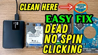 Fixing A Dead Hard Drive | External Hard Drive | Hard Disk Not Detected | Hard Drive Click Of Death