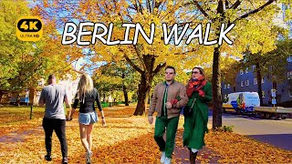 Relaxing 4K Autumn Walk in Berlin | Enjoy the Gorgeous Fall Colors on a City Walk 🇩🇪