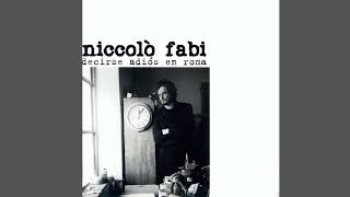 Niccolò Fabi - Decirse adiós en Roma