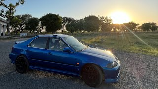 Trying to take cinametic shots of my honda Civic Eg