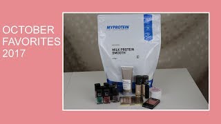 Favorites - October 2017 | Catrice, The Ordinary, Revlon, ...