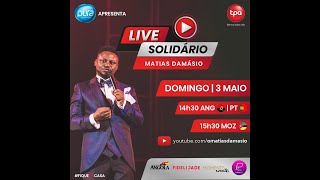 LIVE SOLIDÁRIO MATIAS DAMÁSIO