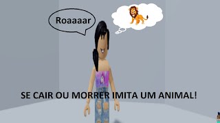 SE CAIR OU MORRER IMITA UM ANIMAL! - ( Tower of Hell )