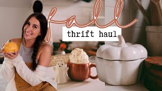 FALL DECOR THRIFT HAUL 🍂🏡 thrift with me for autumn decor!