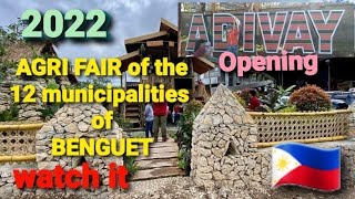 ADIVAY FESTIVAL 2022. AGRI FAIR OF THE 12 MUNICIPALITIES OF BENGUET 2022.