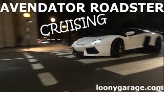 Arab Aventador Roadster in London