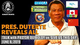 Pres.Duterte Talks with Pastor Apollo C. Quiboloy (Must Watch!)