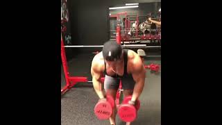 INSANE Shoulder Pump!   #INSANE BODYBUILDING