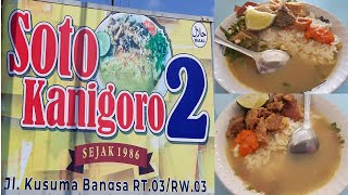 Soto Kanigoro - Kuliner Blitar - Seger Mantap